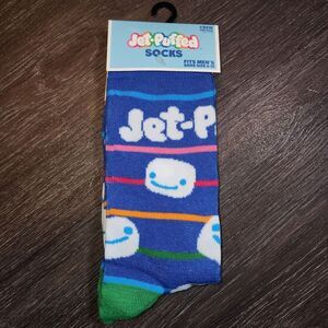 Jet-Puffed Novelty Crew Socks‎ Mens Size 6-12 Odd Sox Food Gift One-Pair
